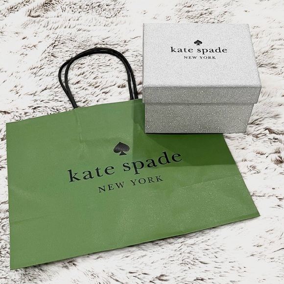 Kate Spade Sparkly Glitter Travel Jewelry Holder With Gift Box & Gift Bag NWT - Picture 3 of 11